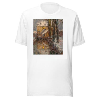 Le Canal, Neige, Gisors by Henri Le Sidaner T-Shirt