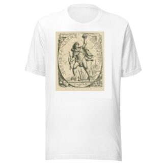 Le Colosse de Rhodes imaginaire by Achille Devéria T-Shirt