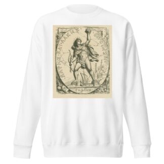 Le Colosse de Rhodes imaginaire by Achille Devéria Sweatshirt