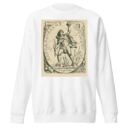 Le Colosse de Rhodes imaginaire by Achille Devéria Sweatshirt