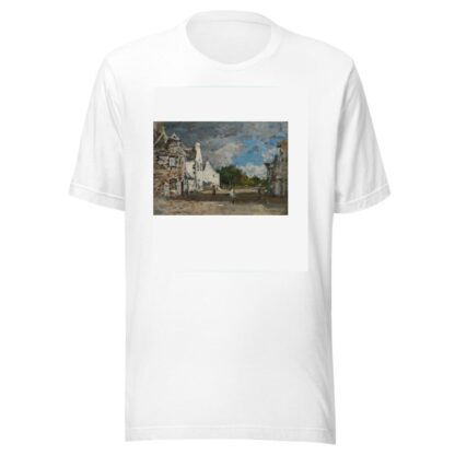 Le Faou, un coin du village by Eugène Boudin T-Shirt