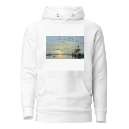 Le Havre, Bassin De L’eure by Eugène Boudin Hoodie