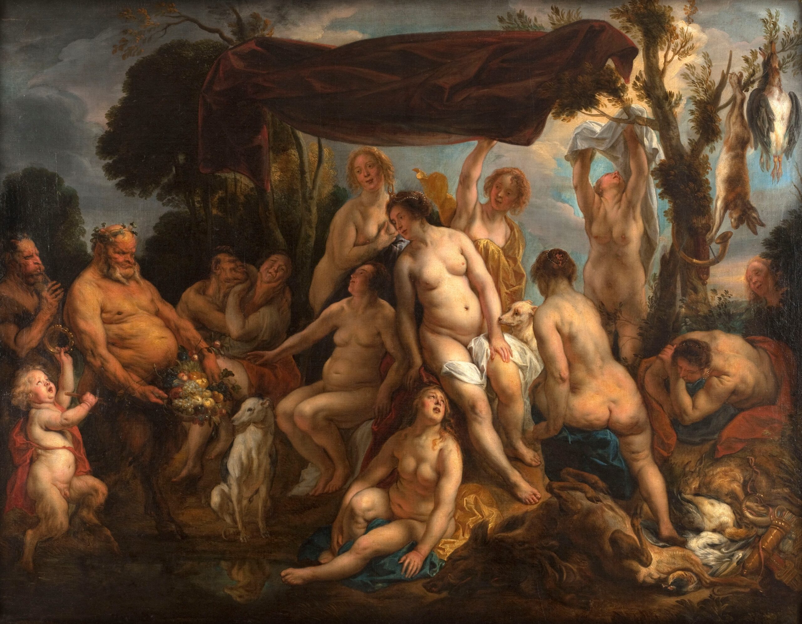 Le Repos de Diane by Jacob Jordaens