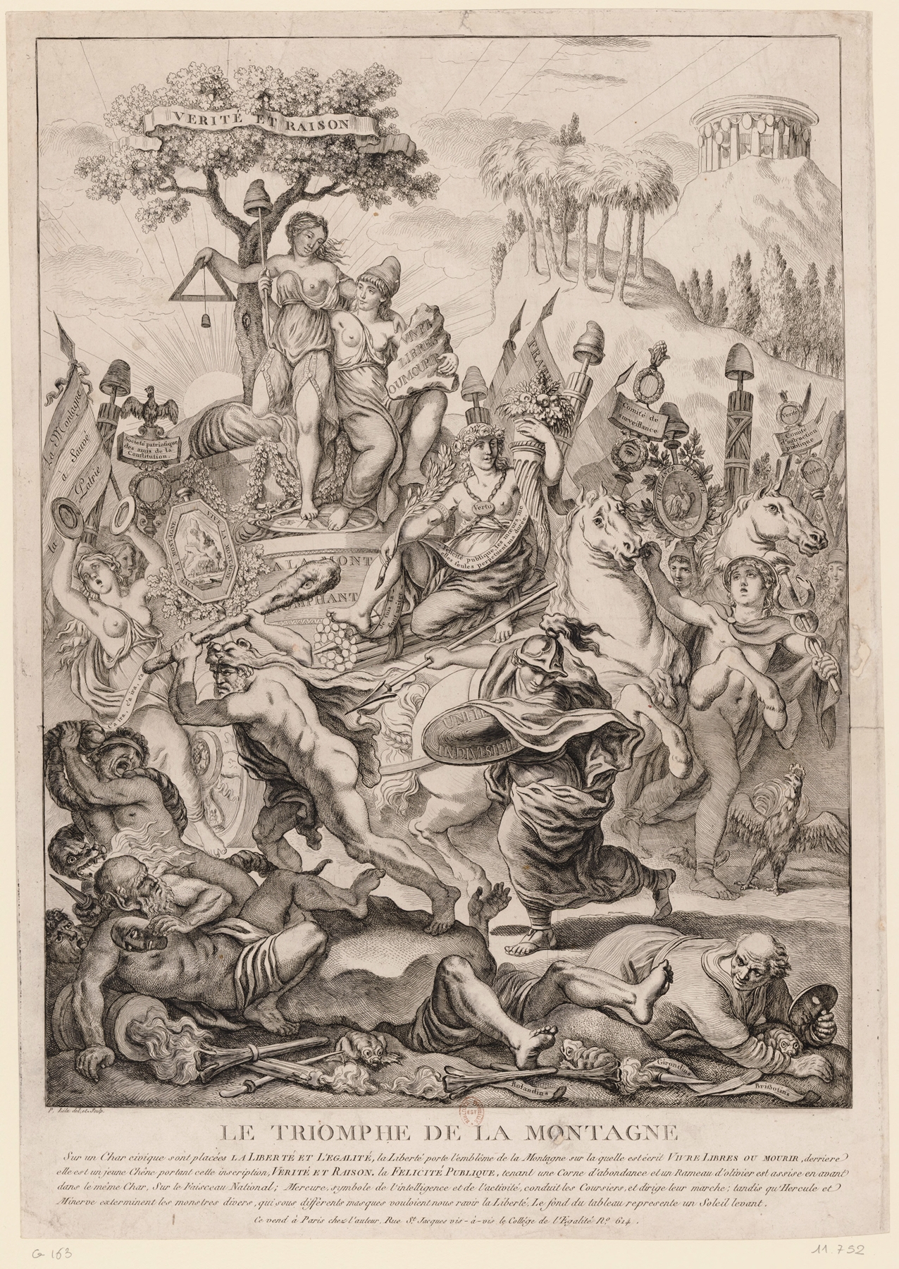 Le Triomphe de la montagne by Pierre Lelu