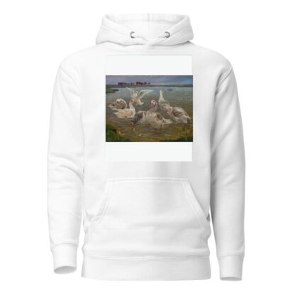 Les Oies by Theodor Philipsen Hoodie