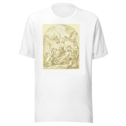 Letzte Kommunion einer sterbenden Nonne by Gaspare Diziani T-Shirt