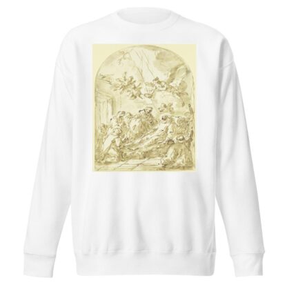 Letzte Kommunion einer sterbenden Nonne by Gaspare Diziani Sweatshirt