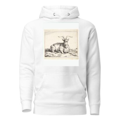 Liggende ged by Marcus de Bye Hoodie