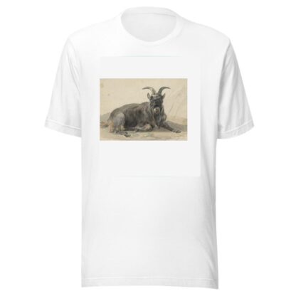 Liggende zwarte geitenbok by Jan van Ravenswaay T-Shirt