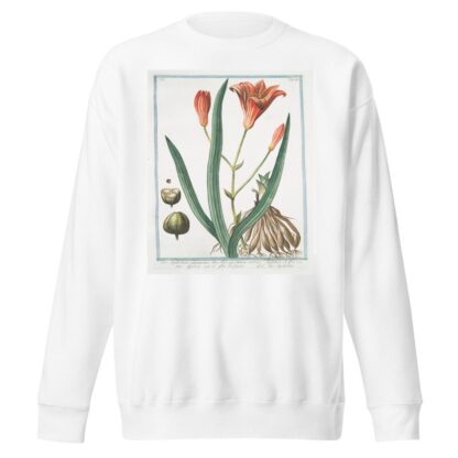Lilio Asphodelus-pheniceus – Lilium rubrum – Asfodelo con il fior di Giglio – Lys Asphodele. by Giorgio Bonelli Sweatshirt