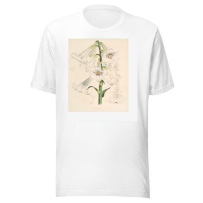 Lilium giganteum by Walter Hood Fitch T-Shirt