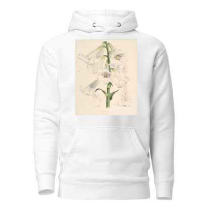 Lilium giganteum by Walter Hood Fitch Hoodie