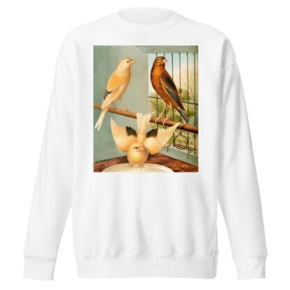 Linnet And Canary Mules by W. A . Blakston Sweatshirt