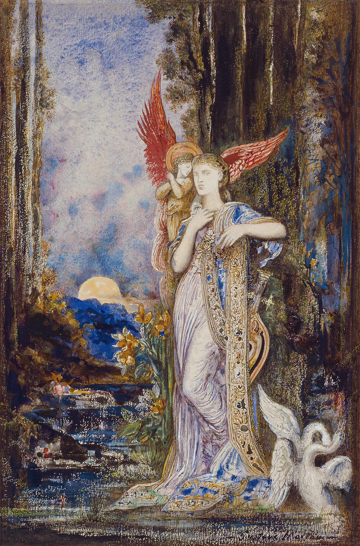 L’Inspiration by Gustave Moreau