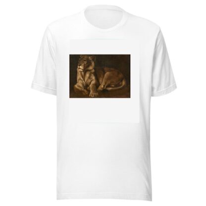 Lionne couchée by Auguste Lançon T-Shirt