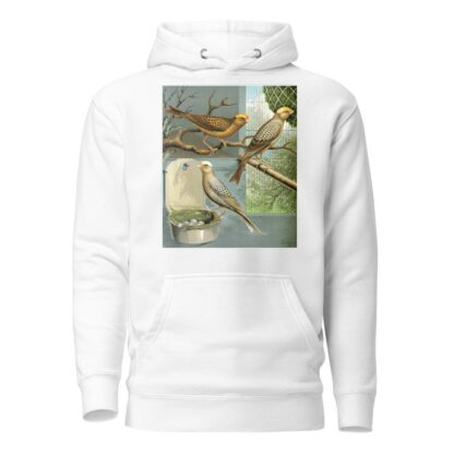 Lizard Canaries by W. A . Blakston Hoodie