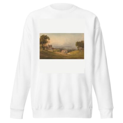 London from Blackheath by Francis Nicholson Sweatshirt