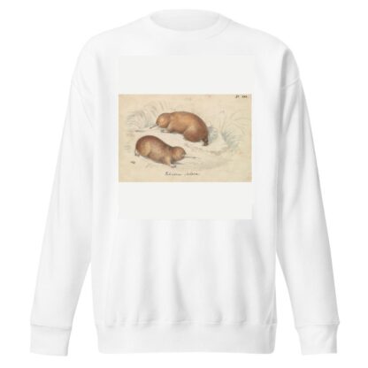 Long-beaked Echidna by Charles Hamilton Smith Sweatshirt
