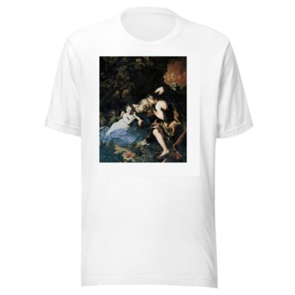 Lot Inebriated by his Daughters by Bartolomeo Guidobono T-Shirt