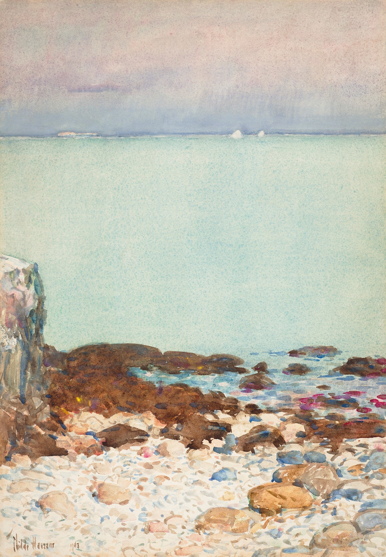 Low Tide, Isles of Shoals by Childe Hassam