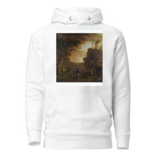 Macbeth And Banquo With The Three Witches by John Wootton Hoodie