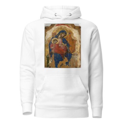 Madonna with Child Jesus and St. Bernard by Veneziano Lorenzo Hoodie