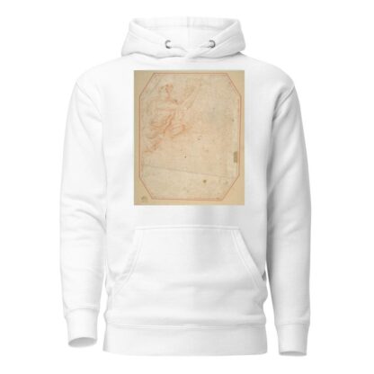 Male Figure with Upraised Arm by Cristoforo Roncalli Hoodie