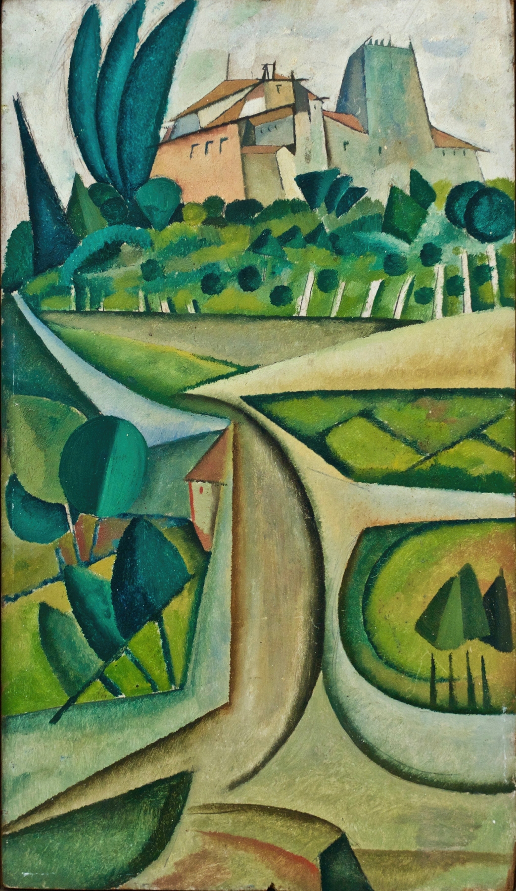 Manhufe Landscape by Amadeo de Souza-Cardoso