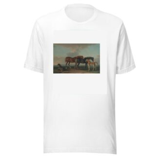 Mares and Foals, facing right by Sawrey Gilpin T-Shirt