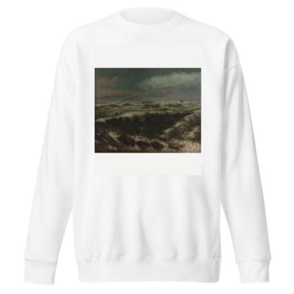 Marina by Gustave Courbet Sweatshirt