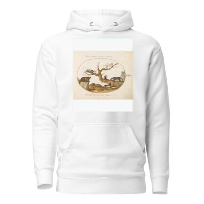 Marmot, Hamsters, Rat, Field Mouse, Shrew, and a Coatimundi by Joris Hoefnagel Hoodie