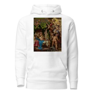 Mars and Venus Surprised By Vulcan by Joachim Wtewael Hoodie