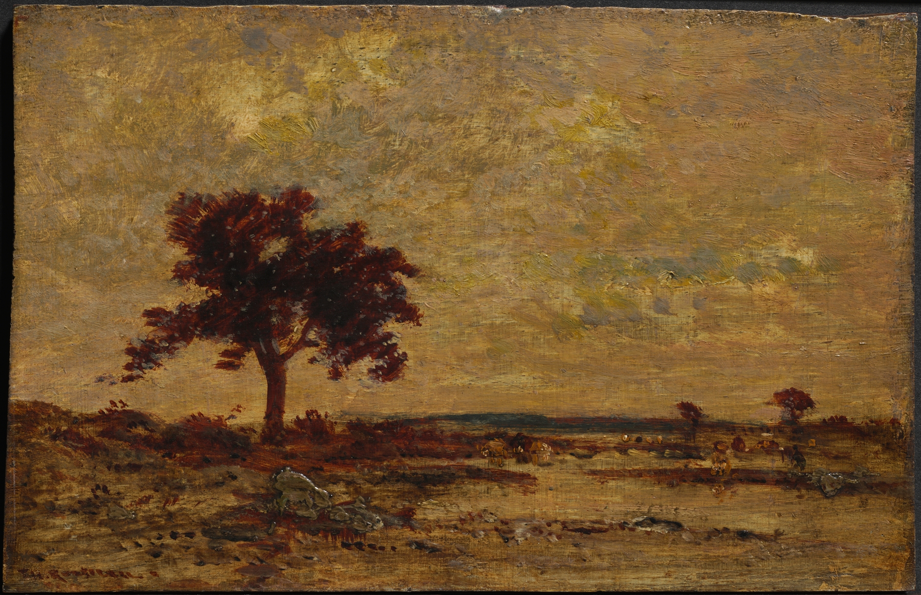Marshlands by Théodore Rousseau