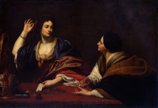 Martha Scolding Her Vain Sister Mary Magdalene by Anonymous