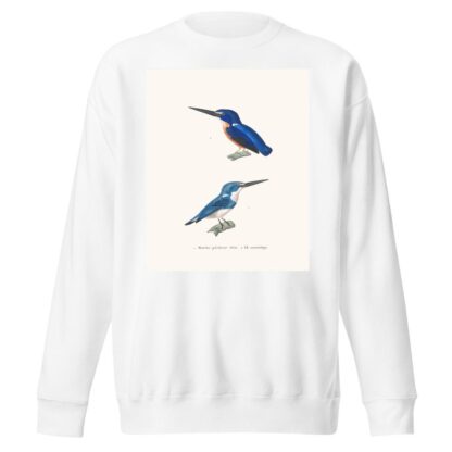 Martin-Pécheur Biru by Coenraad Jacob Temminck Sweatshirt