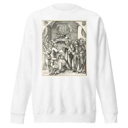 Martyrdom of St. Judas Thaddeus by Lucas Cranach the Elder Sweatshirt
