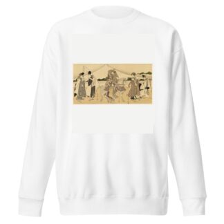 Masterpieces selected from the Ukiyoyé School, Pl.16 by Shiichi Tajima Sweatshirt