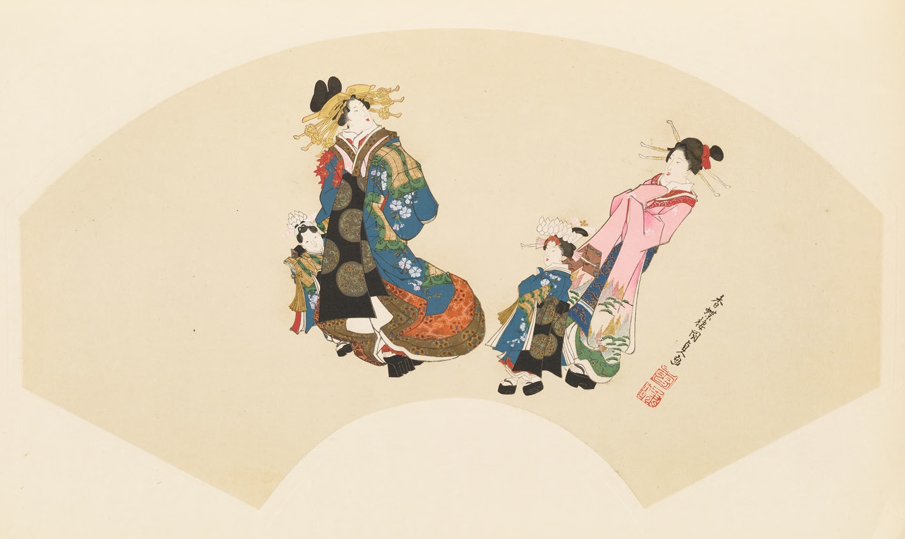 Masterpieces selected from the Ukiyoyé School, Pl.19 by Shiichi Tajima