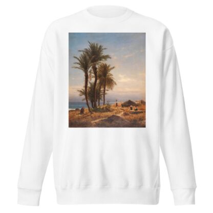 Mediterrane Landschaft by Michael Haubtmann Sweatshirt