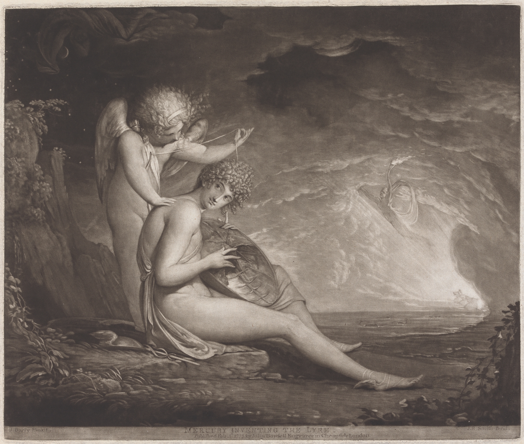 Mercury Inventing the Lyre by James Barry