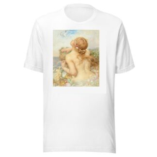 Mermaid rising from the sea by Henry John Stock T-Shirt