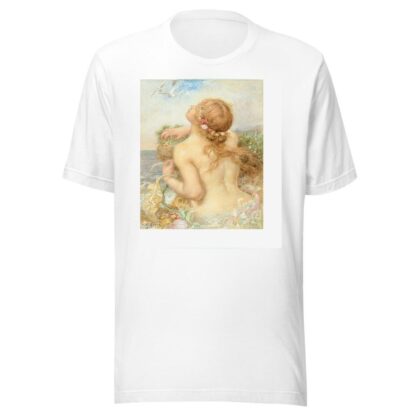 Mermaid rising from the sea by Henry John Stock T-Shirt
