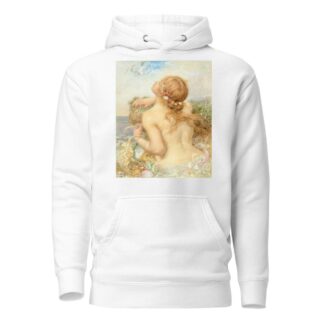 Mermaid rising from the sea by Henry John Stock Hoodie