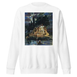 Mermaids by Konstantin Egorovich Makovsky Sweatshirt