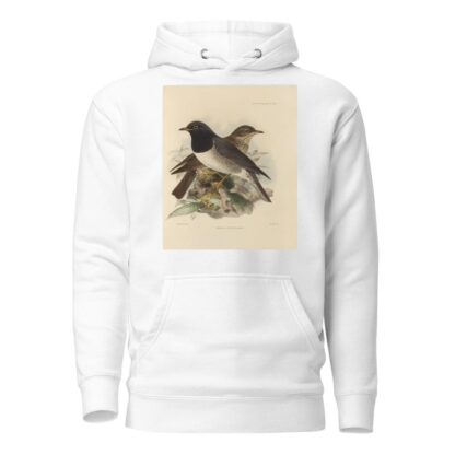 Merula Atrigularis by Henry Seebohm Hoodie