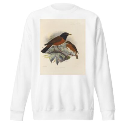 Merula Celaenops by Henry Seebohm Sweatshirt