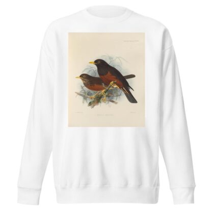 Merula Seebohmi by Henry Seebohm Sweatshirt