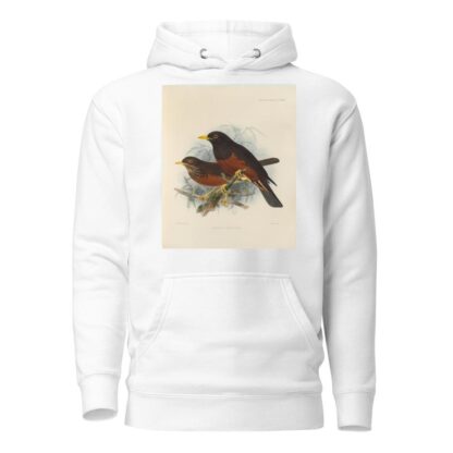 Merula Seebohmi by Henry Seebohm Hoodie