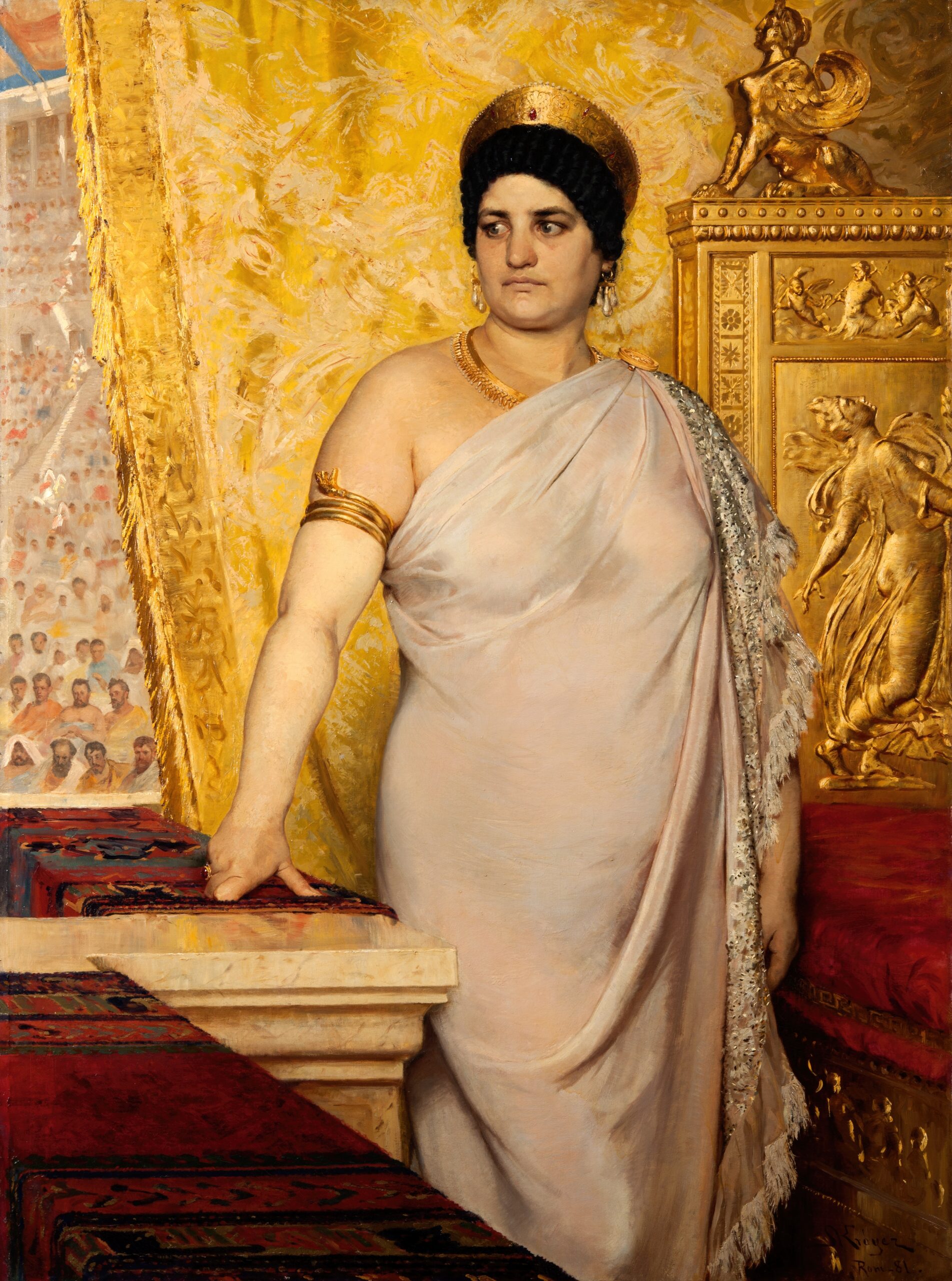Messalina by Peder Severin Krøyer
