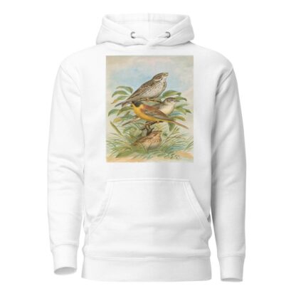 Miliaria calandra, Emberiza melanocephala Scopoli by Johann Friedrich Naumann Hoodie